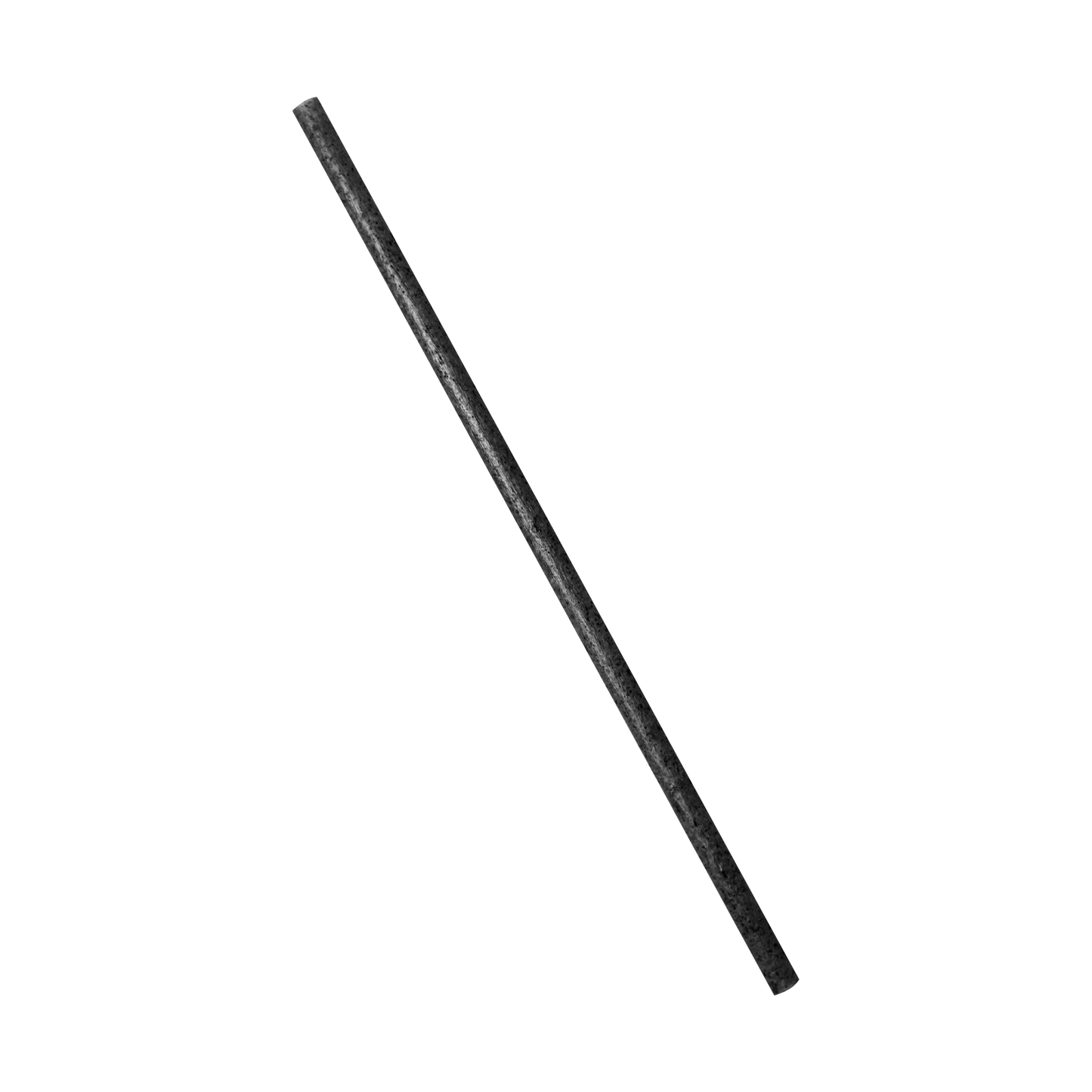 MA-JBA15U Jumbo Black Agave 6", Cocktail Straw, Unwrapped